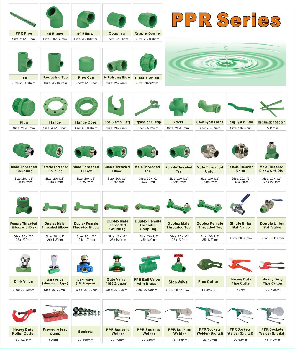 PPR pipe fittings making machine