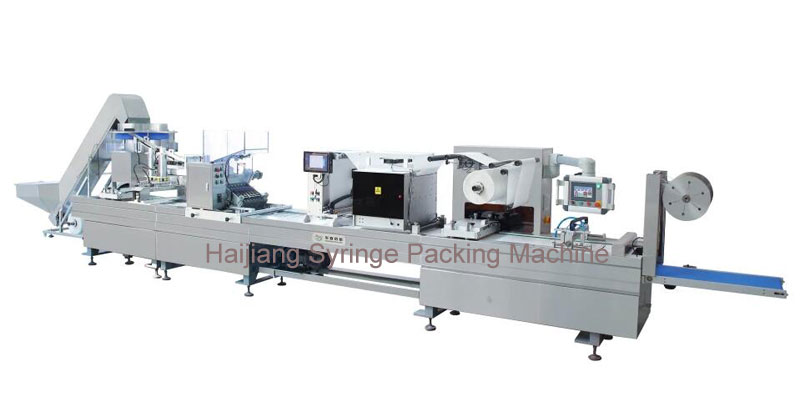 Syringe blister packing machine