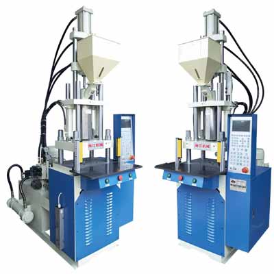semi automatic vertical injection moulding machine